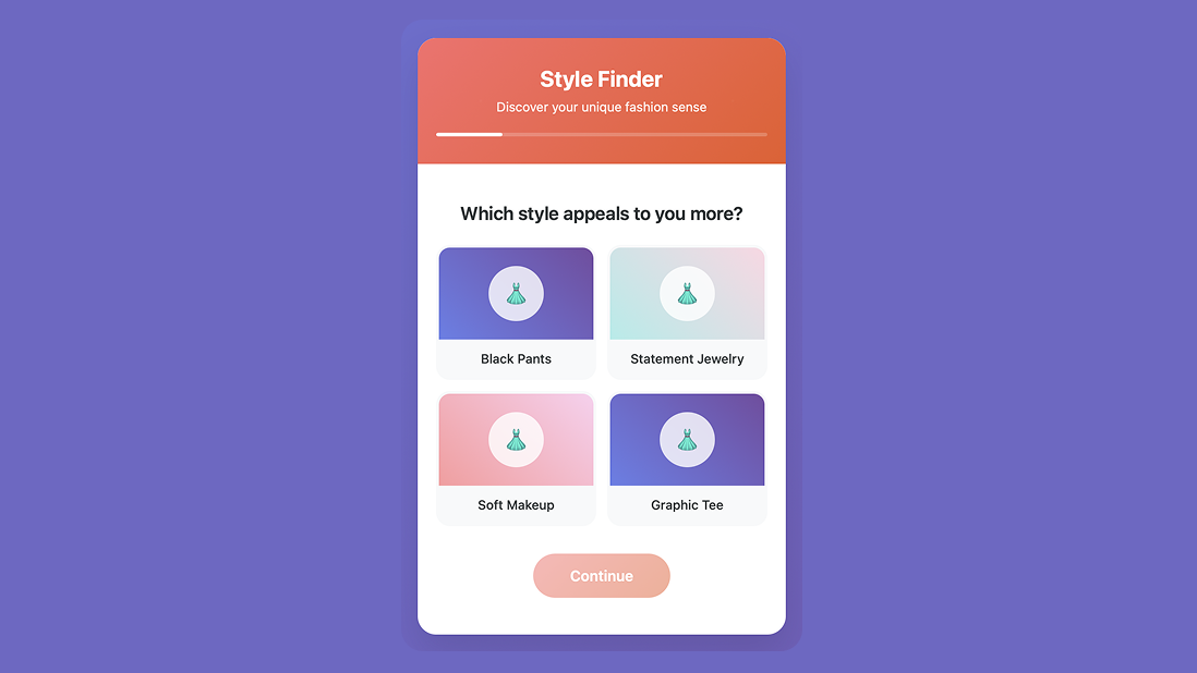 Style Finder Game